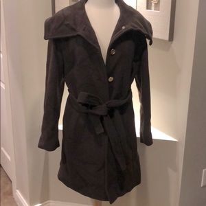 Coach three-quarter wool coat